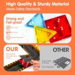 Magnetic Tiles Road Set for Creative Play