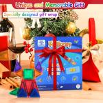 Felikray 36pcs Mini Magnetic Tiles for Kids