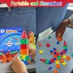 Felikray 36pcs Mini Magnetic Tiles for Kids