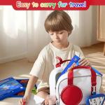 Felikray 36pcs Mini Magnetic Tiles for Kids