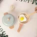 Wooden Montessori Toddler Play Kitchen Set