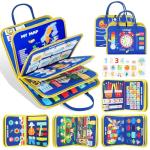 URMYWO Montessori Busy Board for Toddlers 1-4 Years