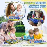 URMYWO Montessori Busy Board for Toddlers 1-4 Years