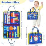 URMYWO Montessori Busy Board for Toddlers 1-4 Years