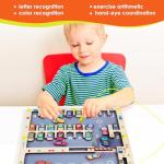 Magnetic Alphabet Maze Puzzle for Fun Learning
