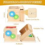 Kizfarm 8-in-1 Wooden Montessori Play Kit