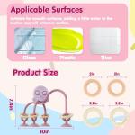 Happi2U Silicone Baby Teething Toy with Suction Cup