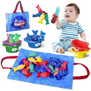 Fishing Game for Toddlers - Montessori Baby Toy
