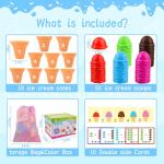 Sotodik Ice Cream Counting and Sorting Toy