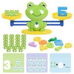 Frog Balance Scale Toy with Counting Blocks
