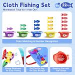 Fishing Game for Toddlers - Montessori Baby Toy