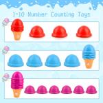 Sotodik Ice Cream Counting and Sorting Toy