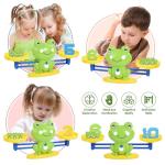 Frog Balance Scale Toy with Counting Blocks