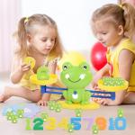 Frog Balance Scale Toy with Counting Blocks