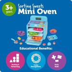 Mini Oven Sorting Sweets Playset for Kids