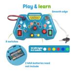 Toddler Busy Board - Montessori Sensory Toy