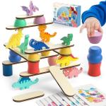 Wooden Dinosaur Toys for Toddlers and Preschoolers