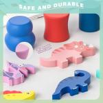 Wooden Dinosaur Toys for Toddlers and Preschoolers