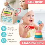 6-in-1 Montessori Learning Toys for Babies 6-12 Months