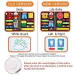 Freebear Toddler Busy Board - Montessori Sensory Fun
