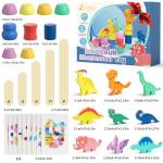 Wooden Dinosaur Toys for Toddlers and Preschoolers
