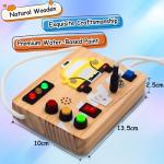 Montessori Busy Board Taxi Theme Sensory Toy