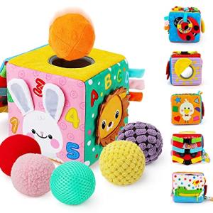 Beetoy Sensory Busy Cube for Babies and Toddlers