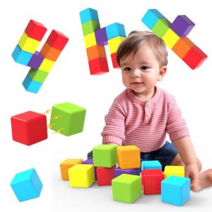 Large Magnetic Building Blocks for Toddlers (12 PCS)