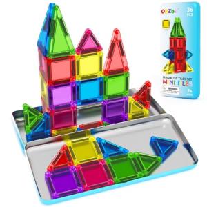 Magnetic Tiles Travel Set for Toddlers and Kids