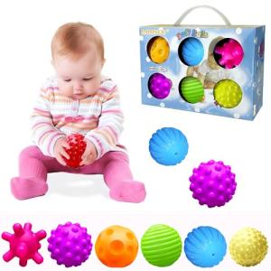 Colorful Textured Sensory Balls for Babies 6-12 Months