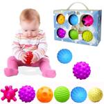 Colorful Textured Sensory Balls for Babies 6-12 Months