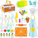 52-Piece Montessori Kids Cooking Play Set