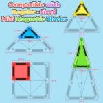 Magnetic Tiles Travel Set for Toddlers and Kids
