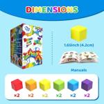 Large Magnetic Building Blocks for Toddlers (12 PCS)