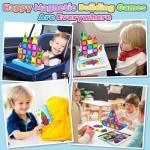 Magnetic Tiles Travel Set for Toddlers and Kids