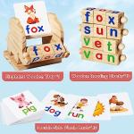 ShyLizard Montessori Wooden Learning Blocks for Kids