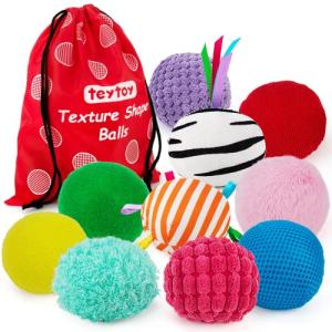 Sensory Texture Ball Toy Set for Babies 6-12 Months
