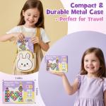 Mini Magnetic Tiles Travel Set for Kids