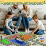 Magnetic Road Set - Building Blocks for Kids