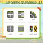 Magnetic Road Set - Building Blocks for Kids