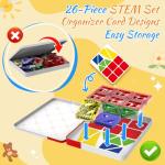 Zupooko Mini Magnetic Tiles for Kids 3-8