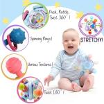 Zuni's Montessori Sensory Baby Teether Toy Bundle