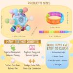 Zuni's Montessori Sensory Baby Teether Toy Bundle