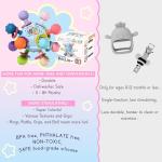 Zuni's Montessori Sensory Baby Teether Toy Bundle