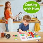Montessori Kitchen Busy Board for Toddlers