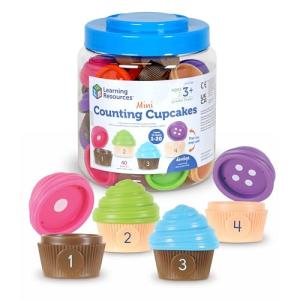 Mini Counting Cupcakes - Montessori Play Food Set
