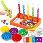 Counting and Color Sorting Montessori Toys for Kids