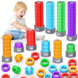 LIWIN Let's Go! 2-in-1 Montessori Counting Toys