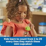 Mini Counting Cupcakes - Montessori Play Food Set
