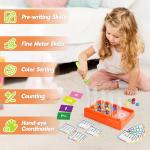 Counting and Color Sorting Montessori Toys for Kids